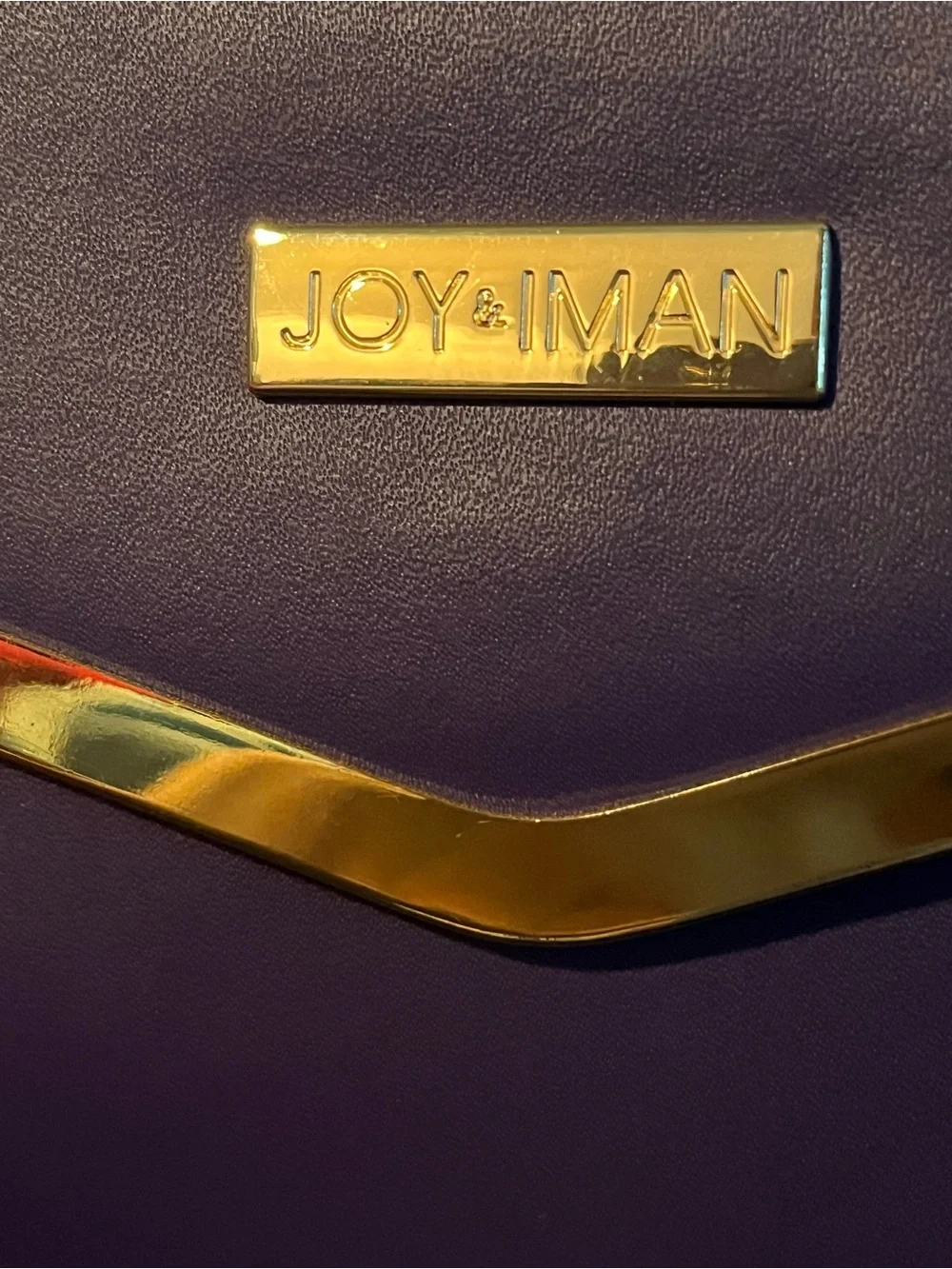 Joy & Iman sleek purple